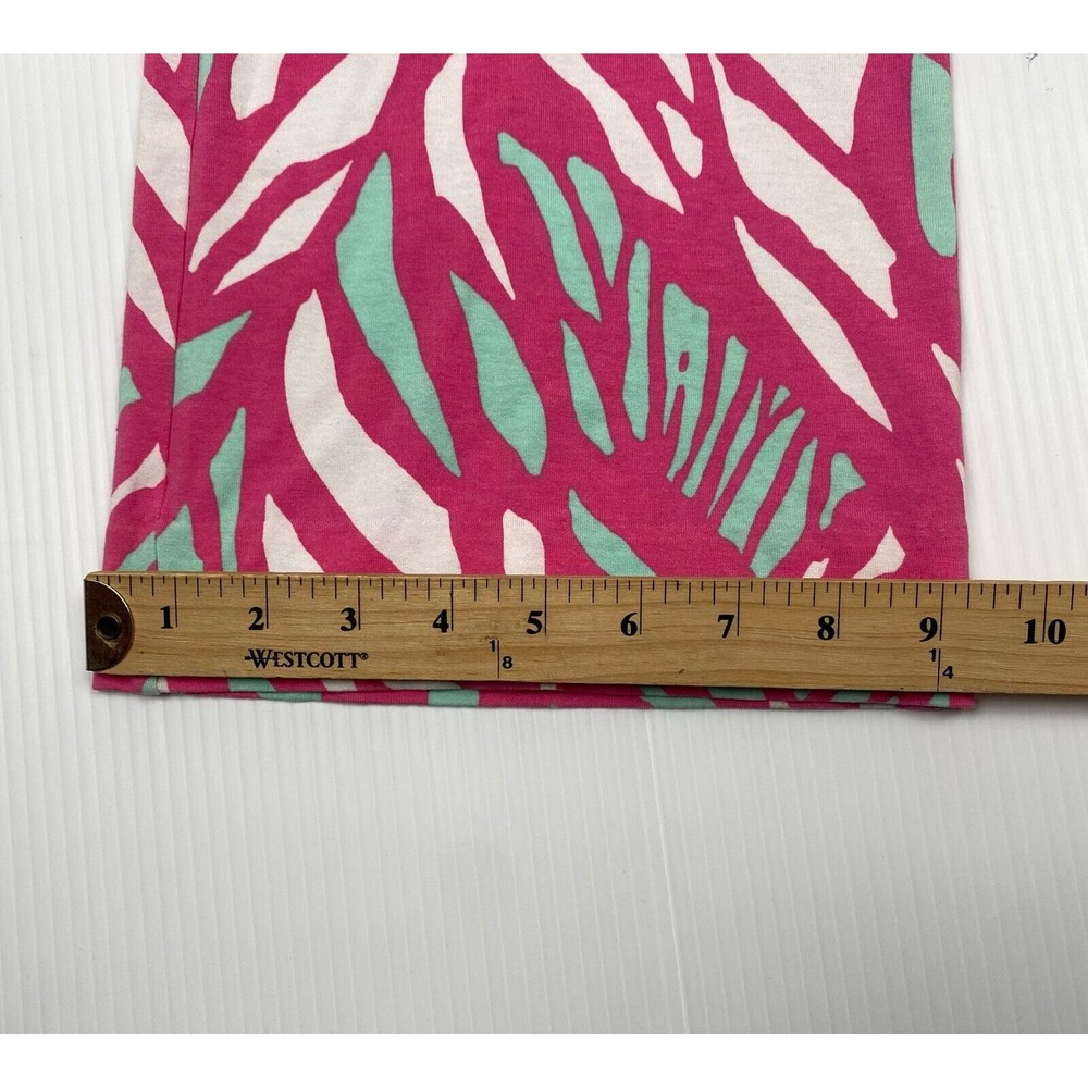 Lilly Pulitzer Pants Size S Georgia May Palazzo Capri Pink Casual‎ Beach - Picture 7 of 10